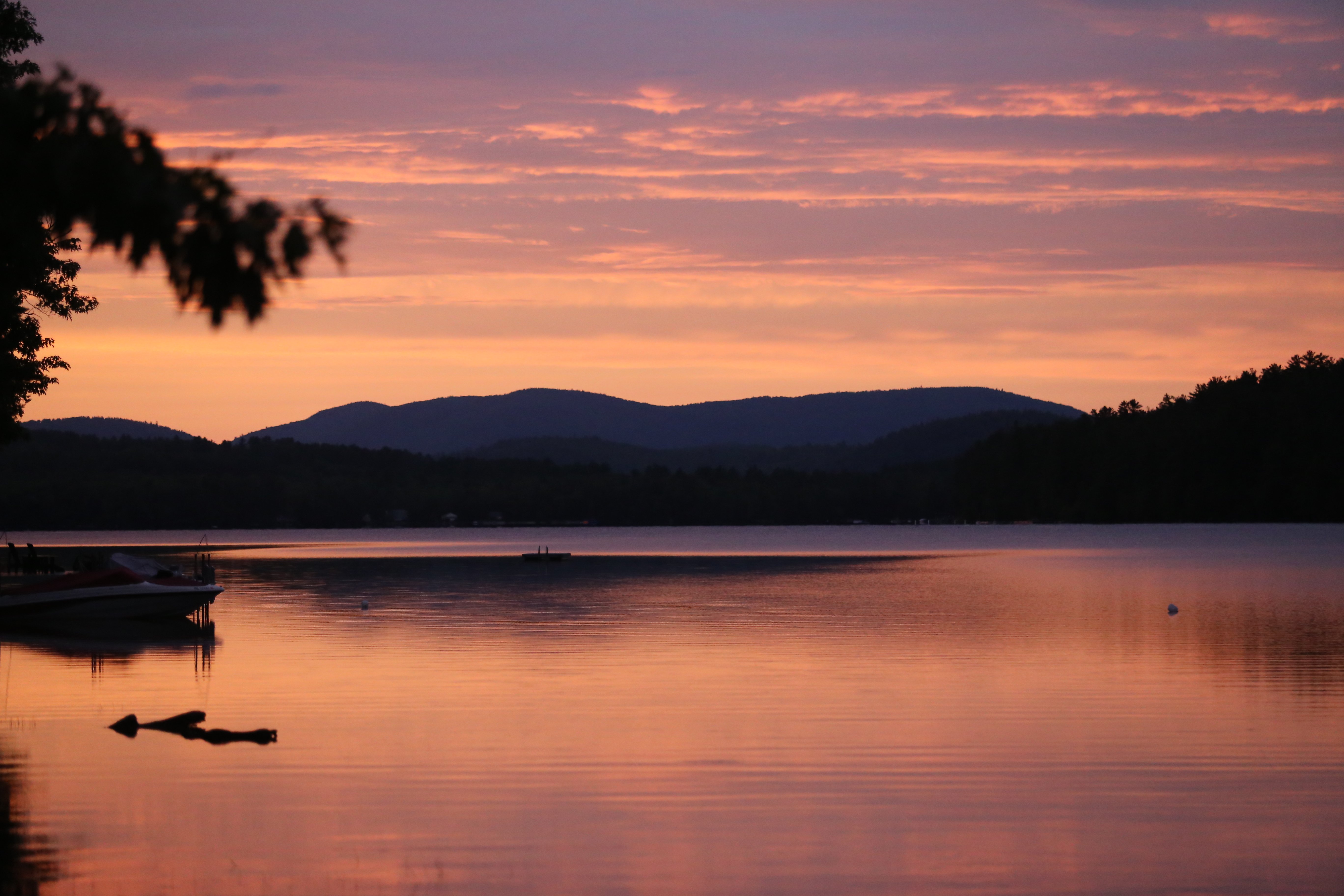 Lake McWain sunset